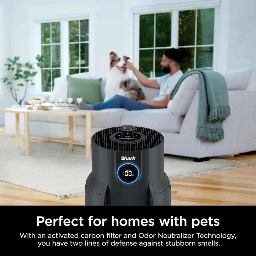 Air Purifier Compact Pro with Long-lasting HEPA Exceeding Filtration, For Pet Dander, Dust, Smoke, Allergens, Up to 250 sq. ft.