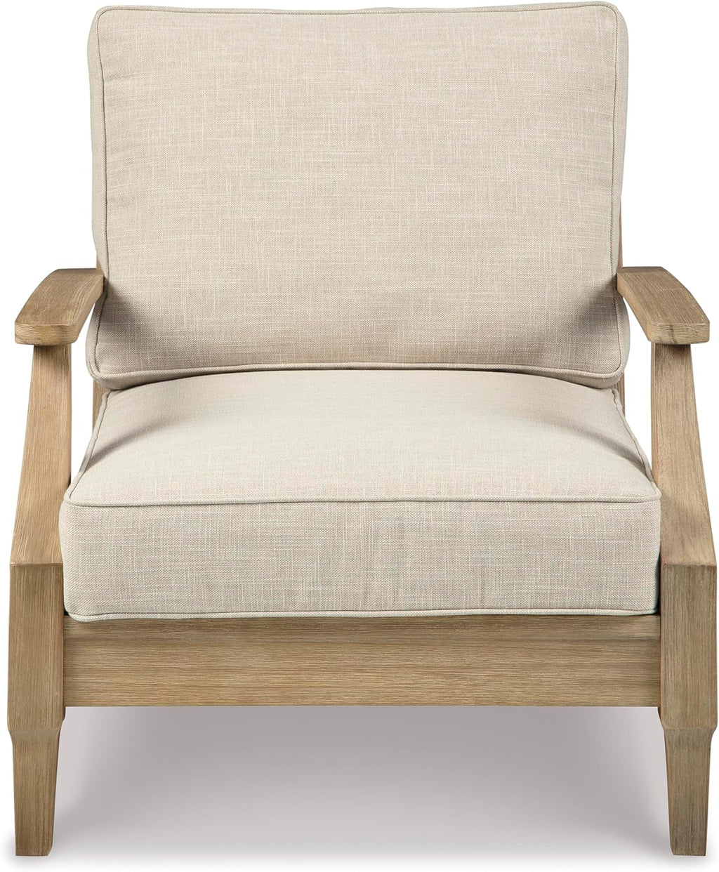 Coastal view outdoor terrace eucalyptus sofa