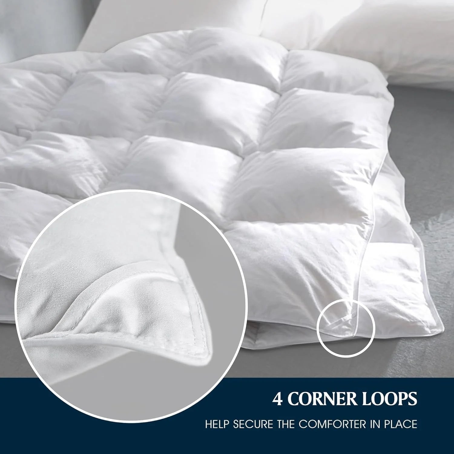 Luxury hypoallergenic duvet