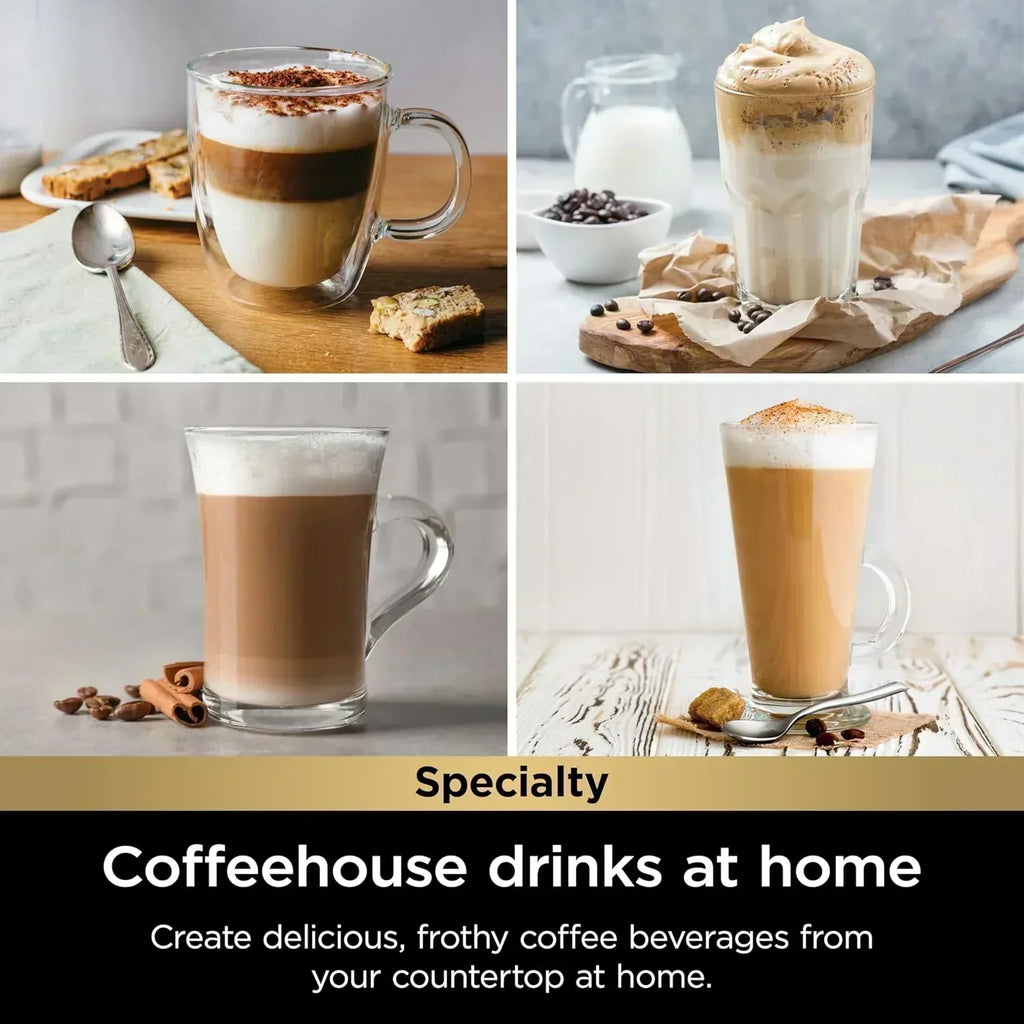 Ninja Coffee Maker Single Cup Brews with pods and grounds K-Cup compatible 4 brewing methods