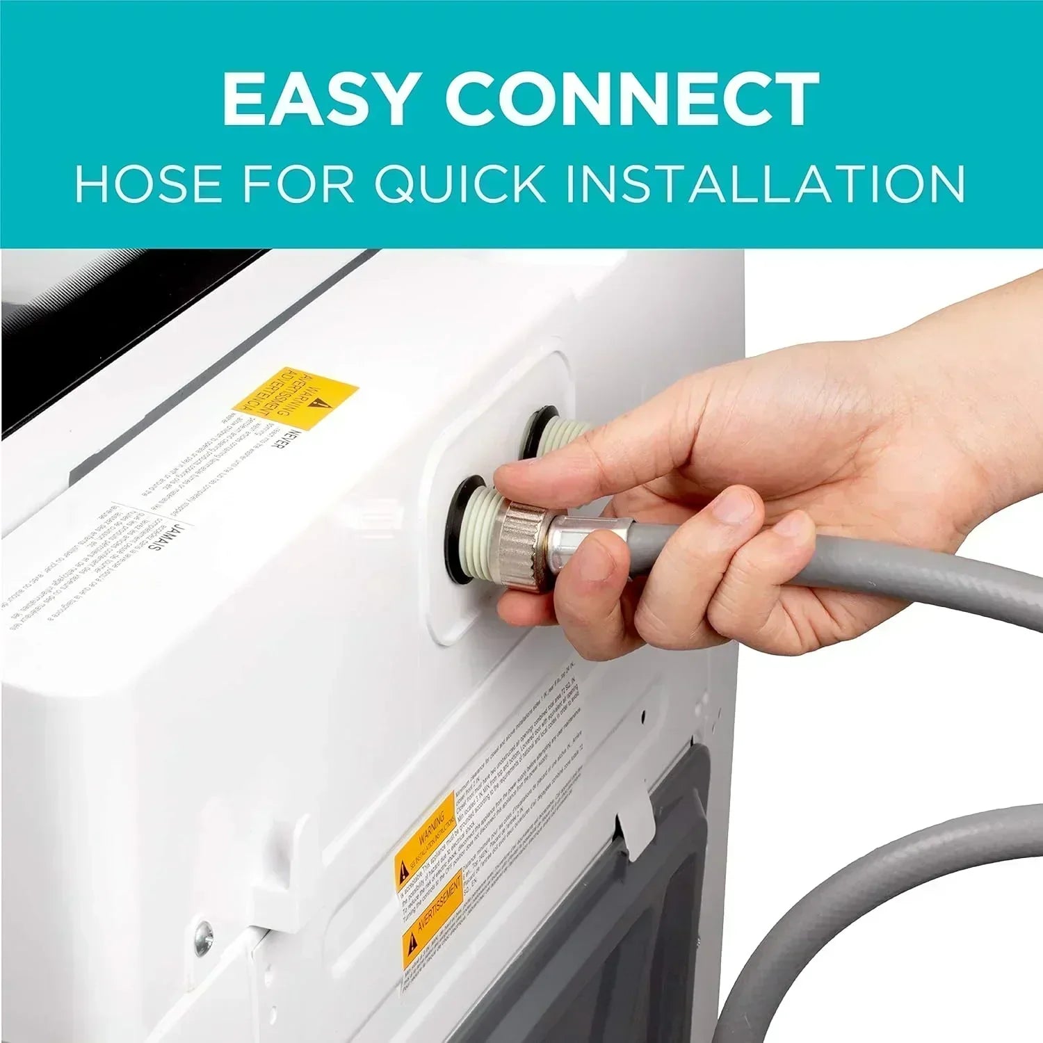 Portable Washer 6.6 lb. Capacity Washing Machine for Homes & Apartments 5 Wash Cycles