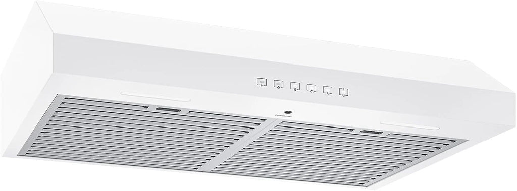 Broan-NuTone Three-Speed Glacier Undercabinet Range Hood with LED Light, ADA Compliant
