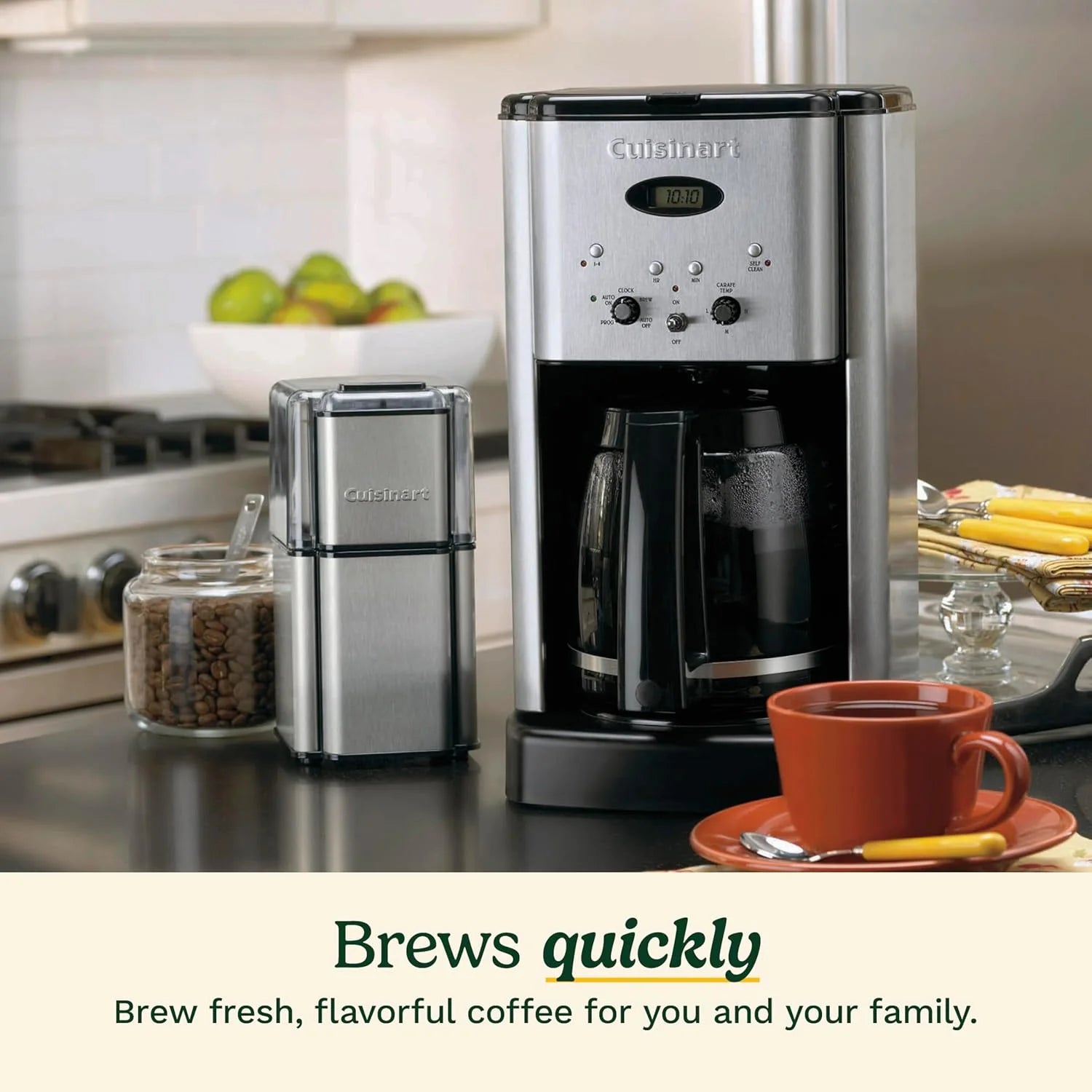 DCC-1200P1 12-Cup Programmable Coffeemaker Coffee Maker, Carafe