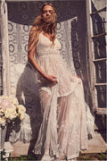 Valmy Embroidered Tulle Maxi Dress