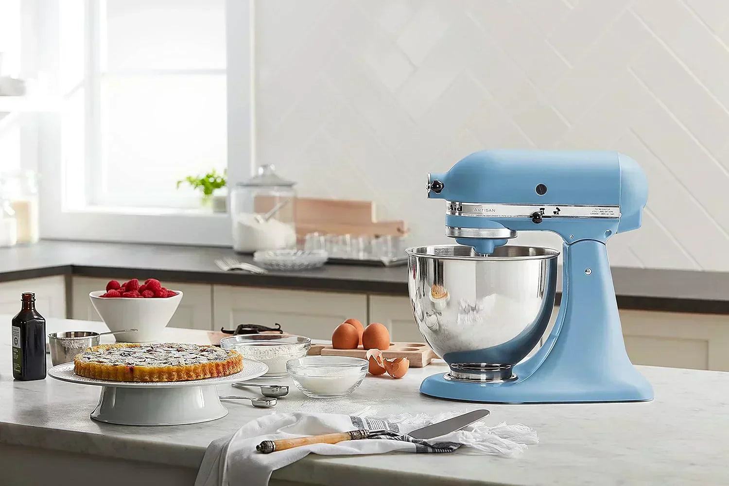 KitchenAid Artisan 5-Quart Tilt-Head Stand Mixer with Pour Flap