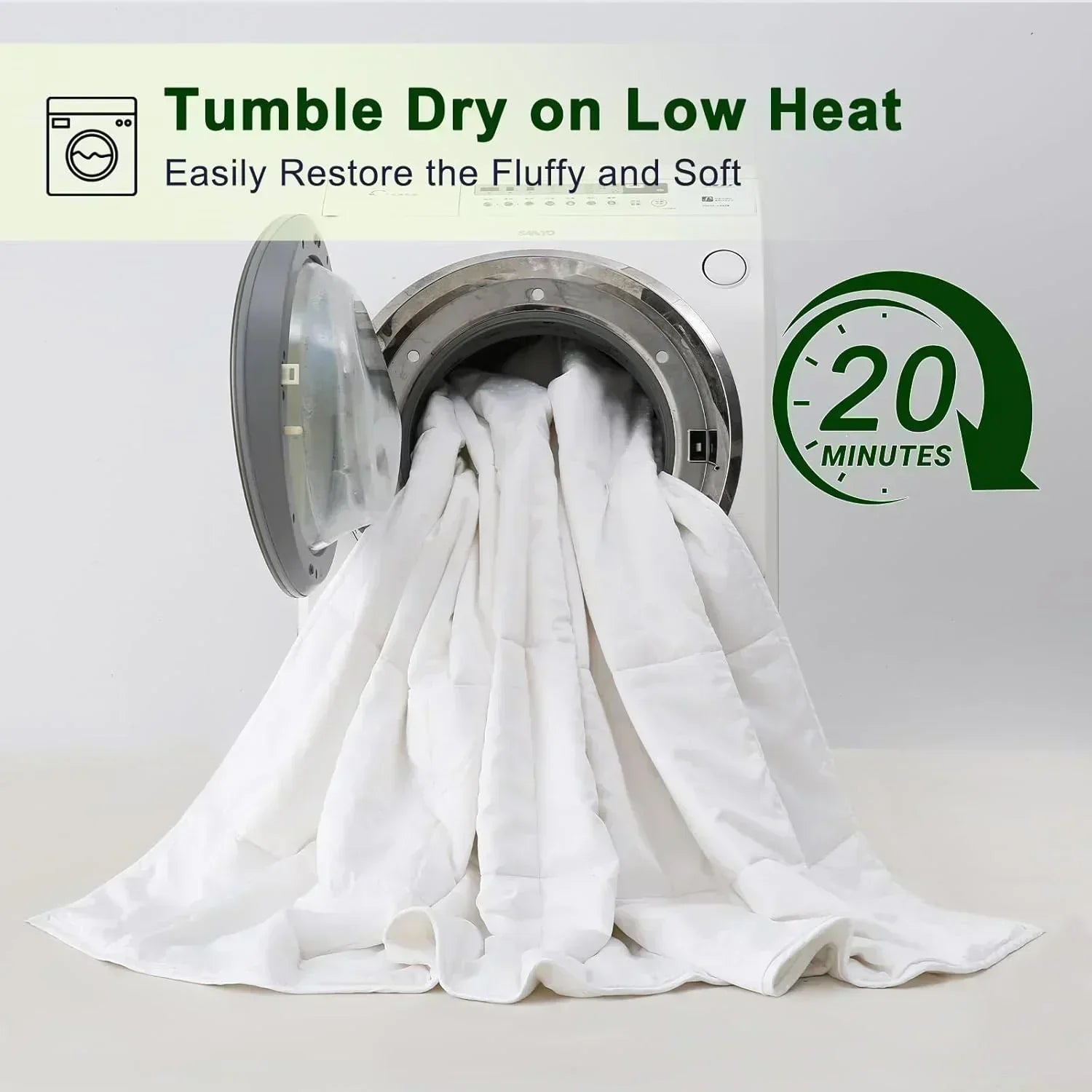 Breathable Thin Comforter Duvet Insert