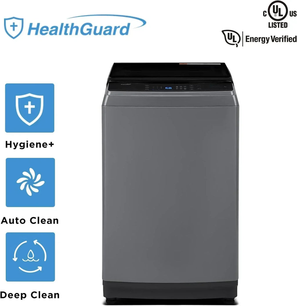 Comfee Portable Washing Machine 0.9 Cubic Foot with LED Display and Built-in Drum