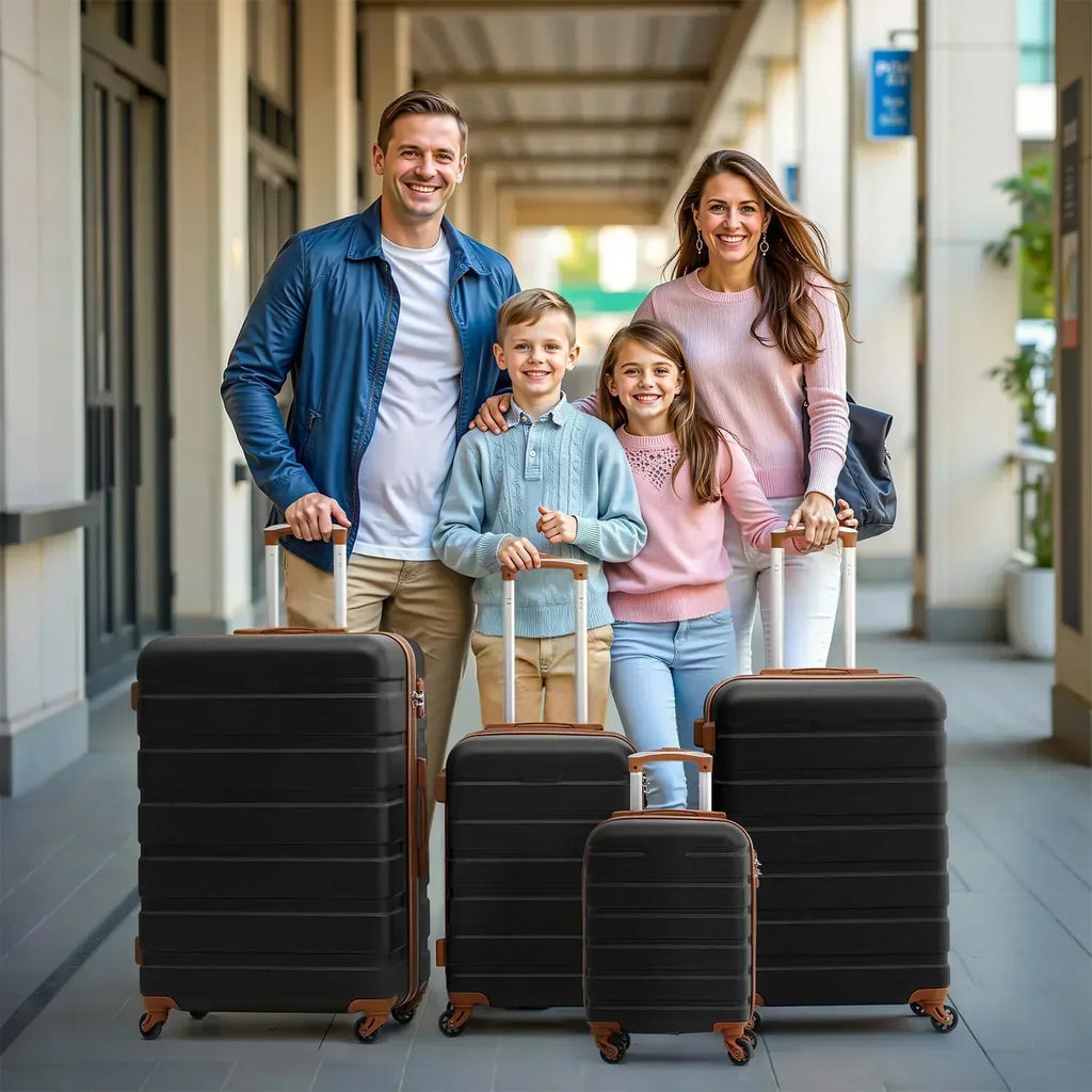 Luggage 3 Piece Set Suitcase Spinner Hardshell Lightweight TSA Lock