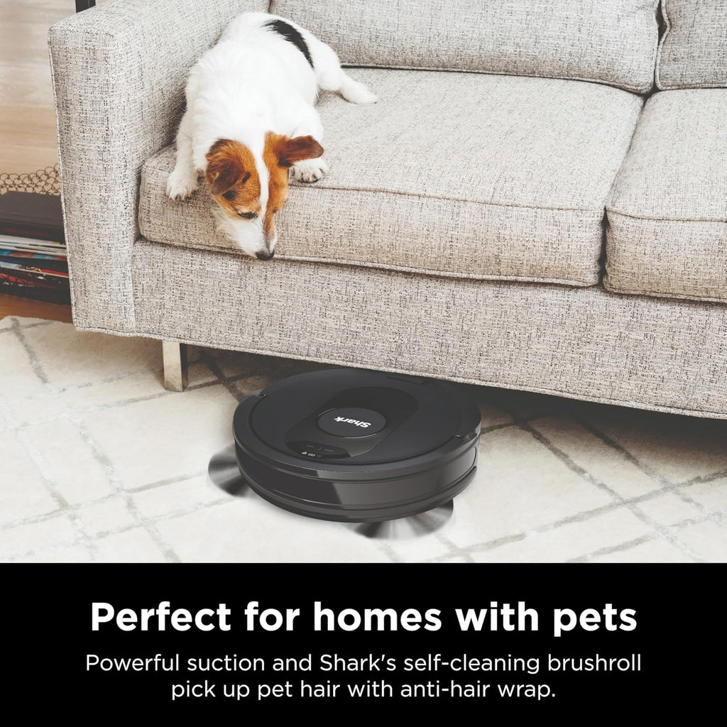 Voice Control Robot Vacuum with Matrix Clean Navigation, Home Mapping, 60-Day Capacity, XL Self-Empty Base for Homes with Pets, Carpet & Hard Floors, Cool Grey