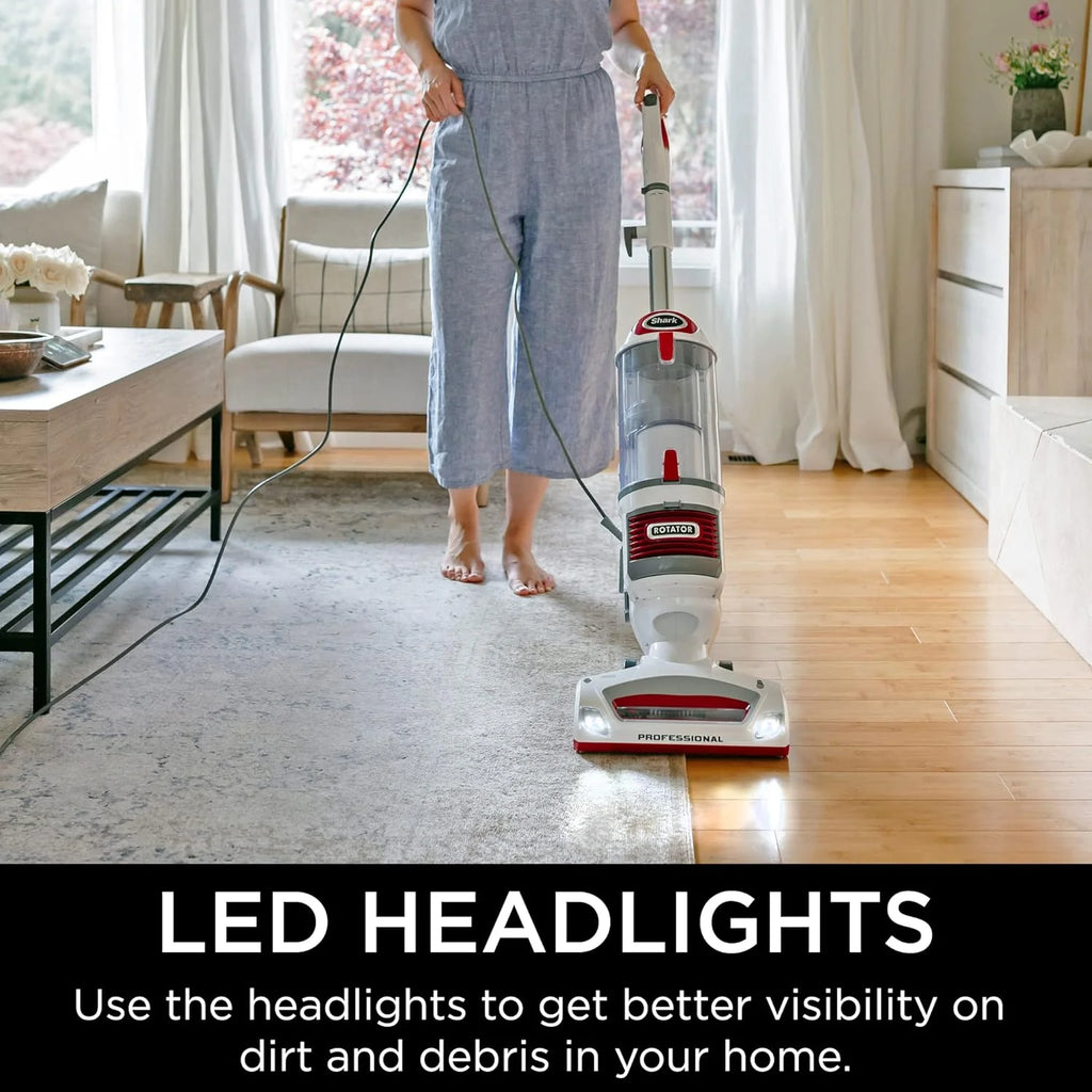 Upright Vacuum Navigator Lift-Away Deluxe with Large Dust Cup Capacity HEPA Filter Swivel Steering Upholstery Tool & Crevice Tool